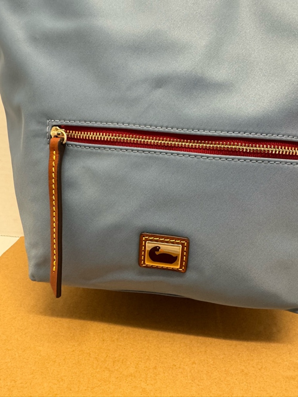 Dooney & Bourke Wayfarer Small Nylon Hobo Crossbody with Leather Trim - Picture 3 of 9